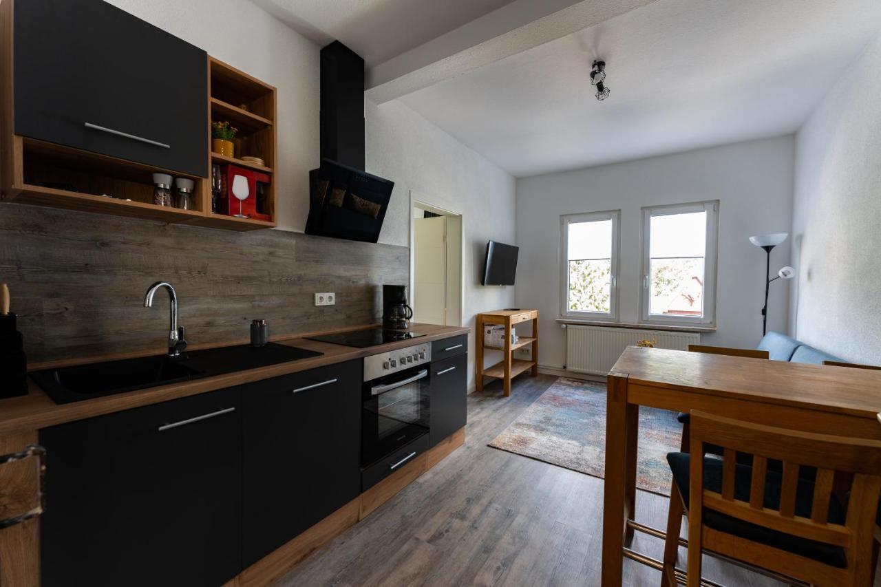 Ferienwohnung Am Steinbach 1 Thale Ngoại thất bức ảnh