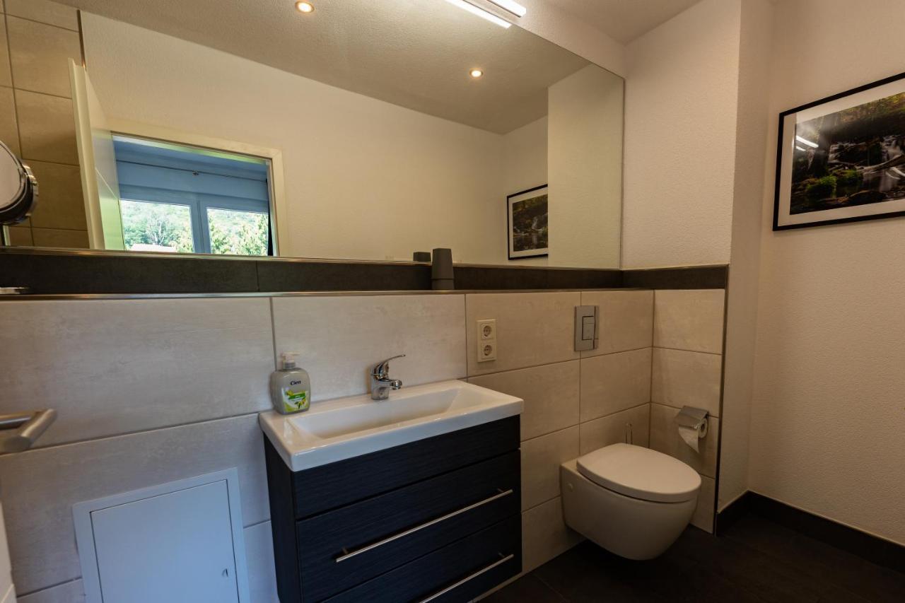 Ferienwohnung Am Steinbach 1 Thale Ngoại thất bức ảnh