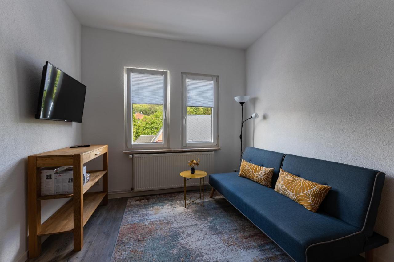 Ferienwohnung Am Steinbach 1 Thale Ngoại thất bức ảnh
